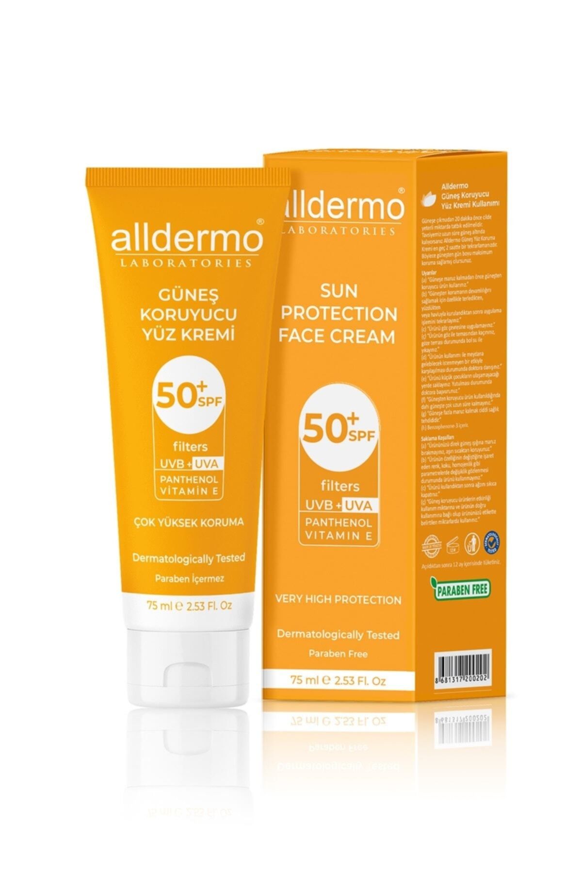 Alldermo Güneş Koruma Seti Bebek kremi 75 ml + Güneş Koruyucu Krem 75 ml