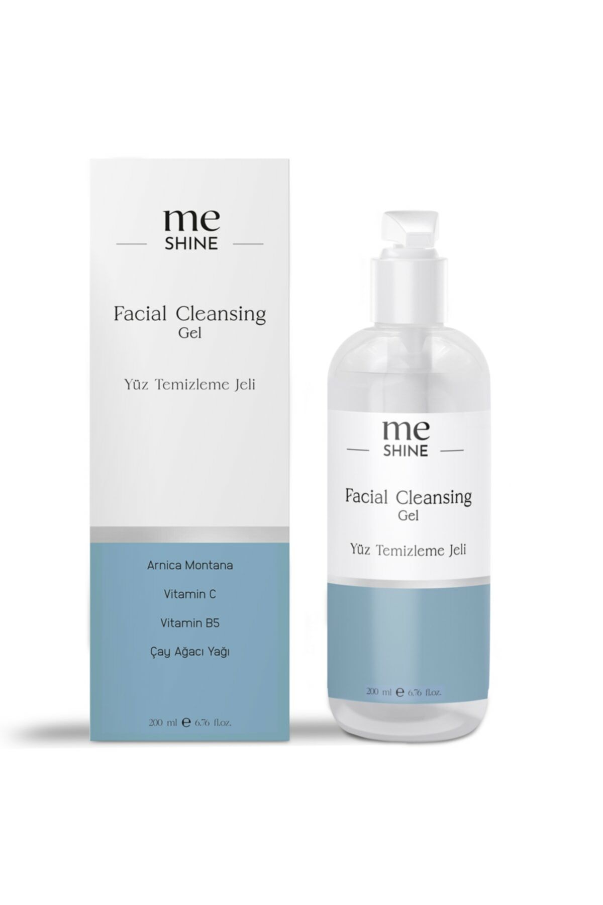 Me Shine Yüz Temizleme Jeli 200 ml