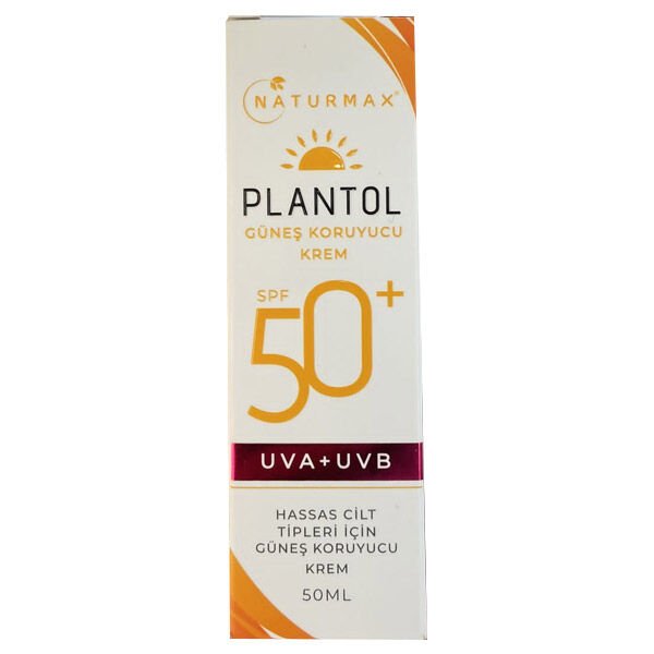 Naturmax Plantol Güneş Kremi Yağlı ve Karma Ciltler SPF50 50 ml