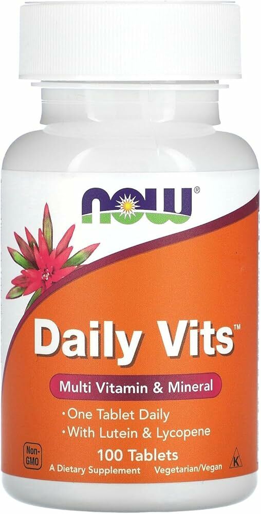 Now Foods Daily Vits Multivitamin And Mineral 100 Tablets