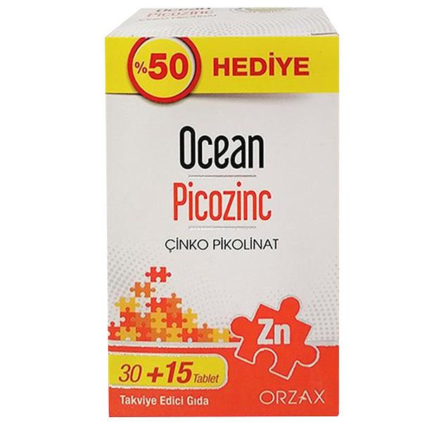 Ocean Picozinc 45 Tablet - %50 Hediyeli