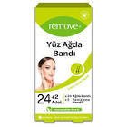 Remove İnatçı ve Sık Tüyler Yüz Ağda Bandı 24'lü