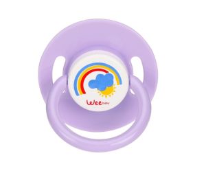Wee Baby 857 Yuvarlak Uçlu Emzik No: 3 - Mor