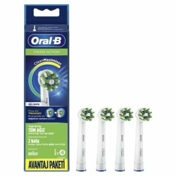 Oral-B Cross Action Diş Fırçası Yedek Başlığı 4 Adet