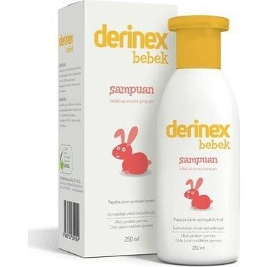 Derinex Bebek Saç ve Vücut Şampuanı 250 ml