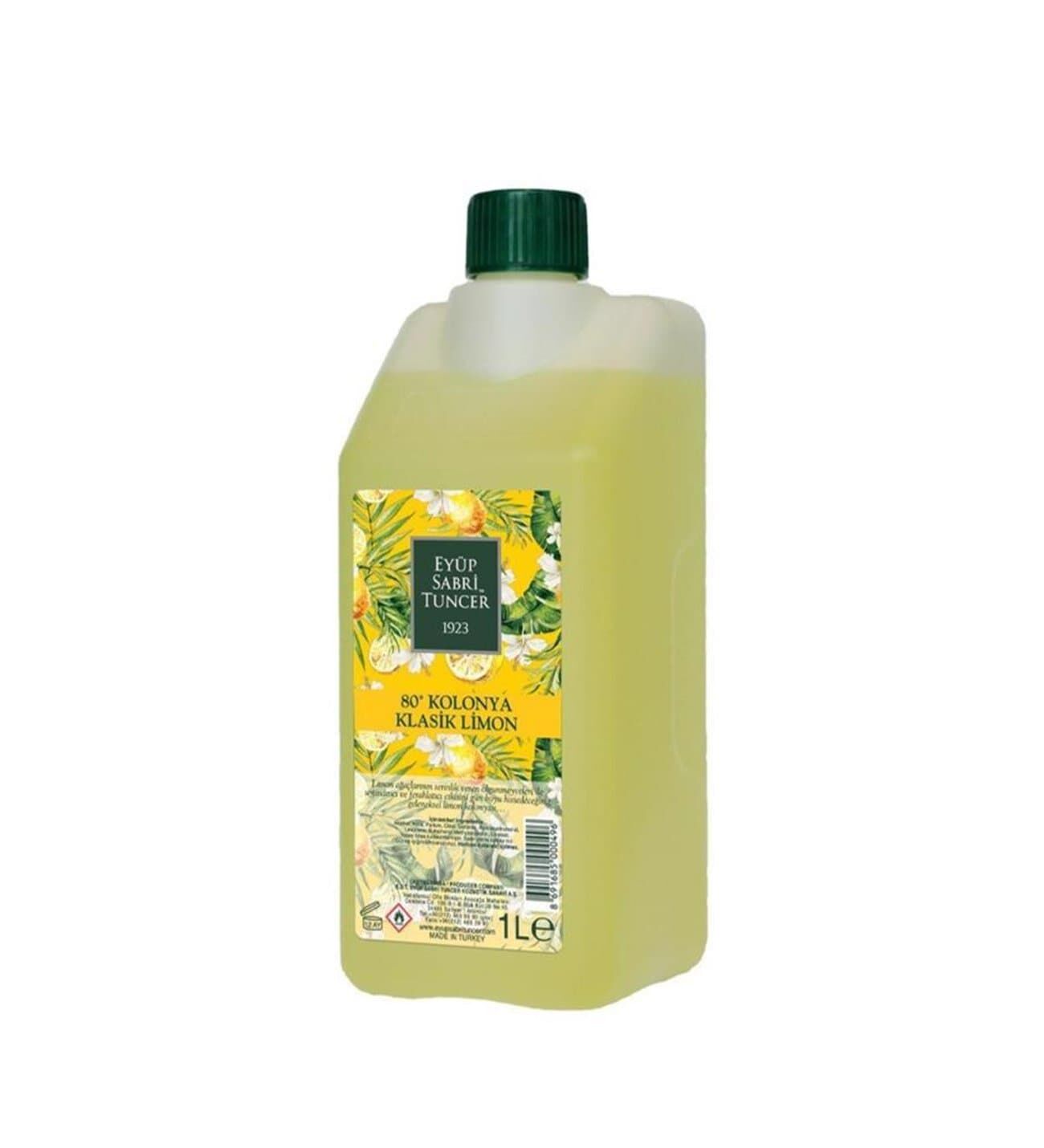 Eyüp Sabri Tuncer Bidon Kolonya Klasik Limon 1000 ml