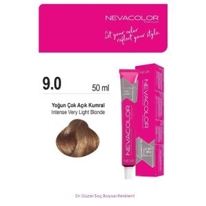 Nevacolor Tüp Saç Boyası Renk 9,0