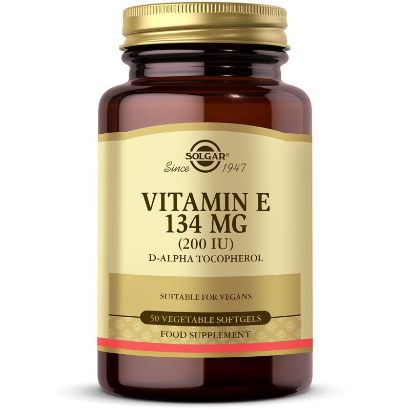 SOLGAR VITAMIN E 200 IU 50 SOFT CAP.
