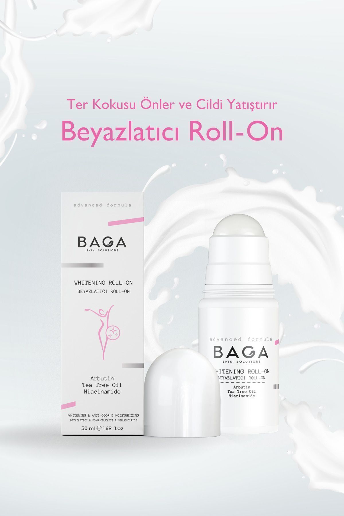 Baga Beyazlatıcı Roll-On Deodorant 50 ml