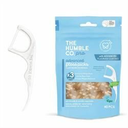 Humble Advanced Floss Picks Kürdan Diş İpi 40 Adet