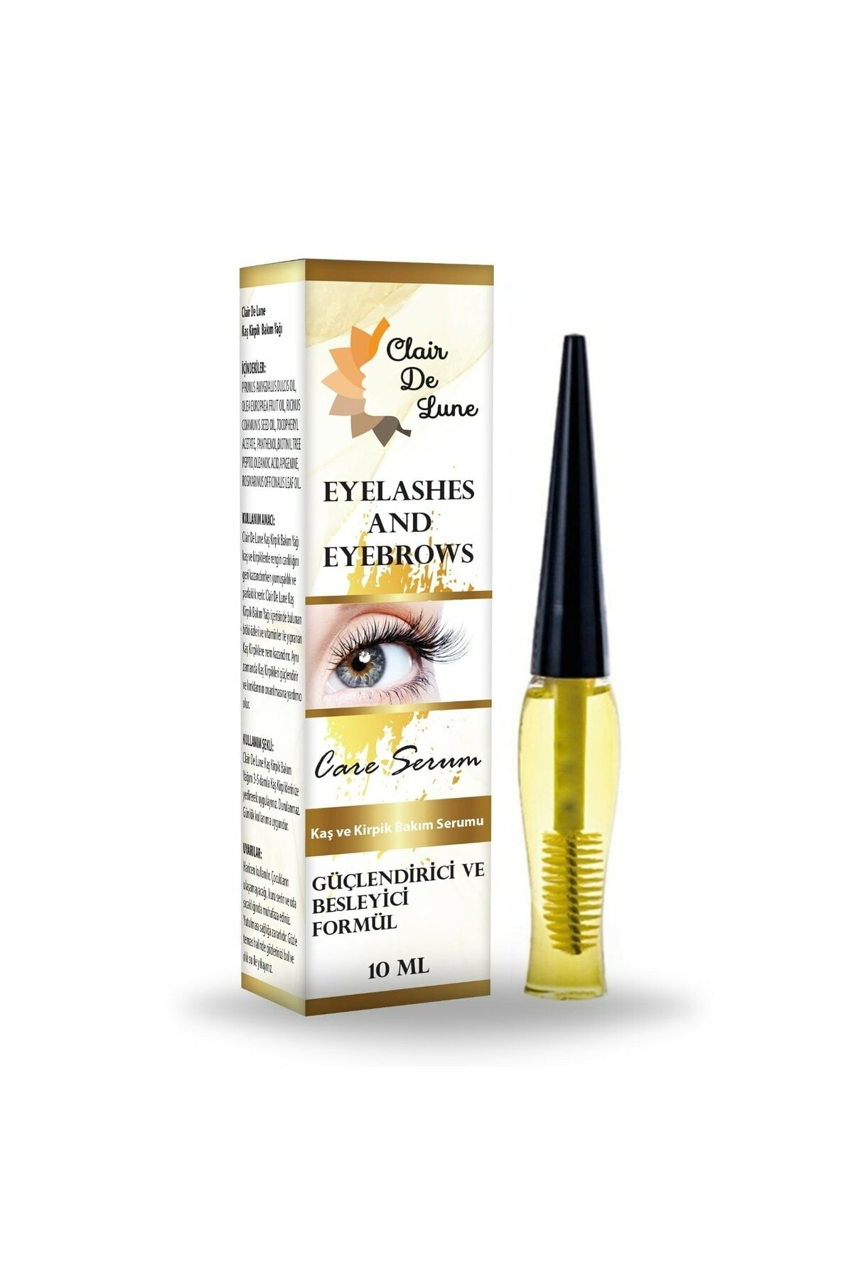 Clair De Lune Kaş ve Kirpik Bakım Yağı 10 ml
