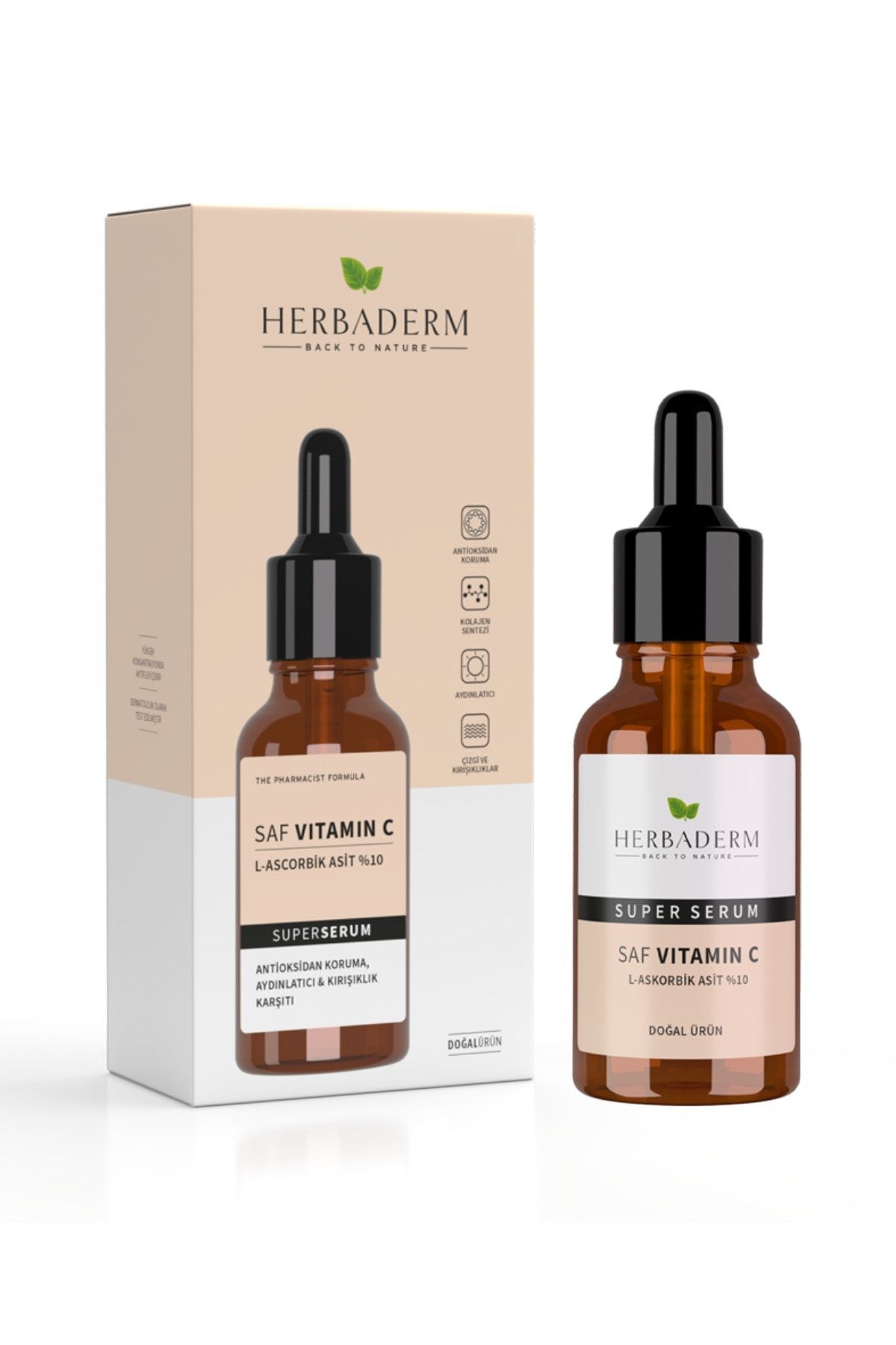 Herbaderm Superserum Saf Vitamin C 30 ml
