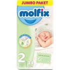 Molfix Bebek Bezi Jumbo 2 Numara 44'lü