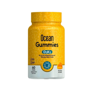 Ocean Gummies D3 K2 Vitamini 60 Adet
