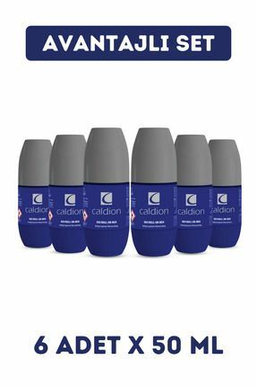 Caldion Classic Erkek Roll-On Deodorant 6 x 50 ml
