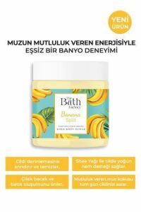 The Bath Factory Nemlendirici ve Arındırıcı Shea Vücut Peelingi Muz Aromalı 300 gr