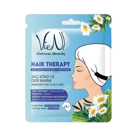 Vien Natural Beauty Saç Bone Maskesi Saç Kökü ve Deri Bakımı 1 Adet