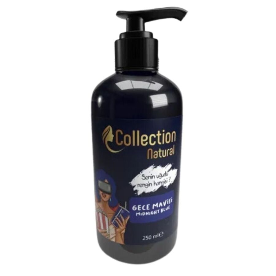 Collection Natural Saç Boyası Gece Mavisi 250 ml