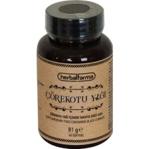 Herbalfarma Çörek Otu Yağı 60 Kapsül