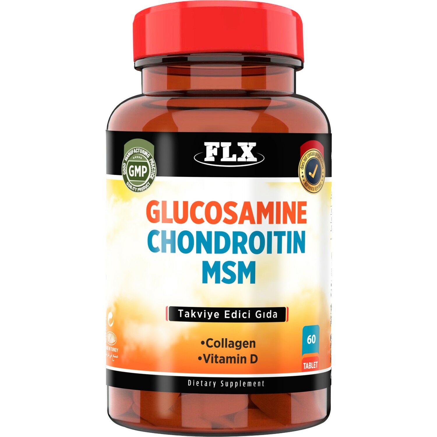 Blacksea Glukozamin Kondroitin MSM 60 Tablet