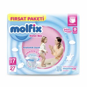 Molfix Külot Bez No: 7 +19 kg xxLarge 27'li