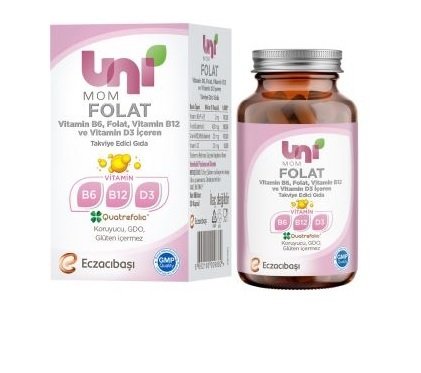 Uni Mom FOLAT Folik Asit 30 Kapsul