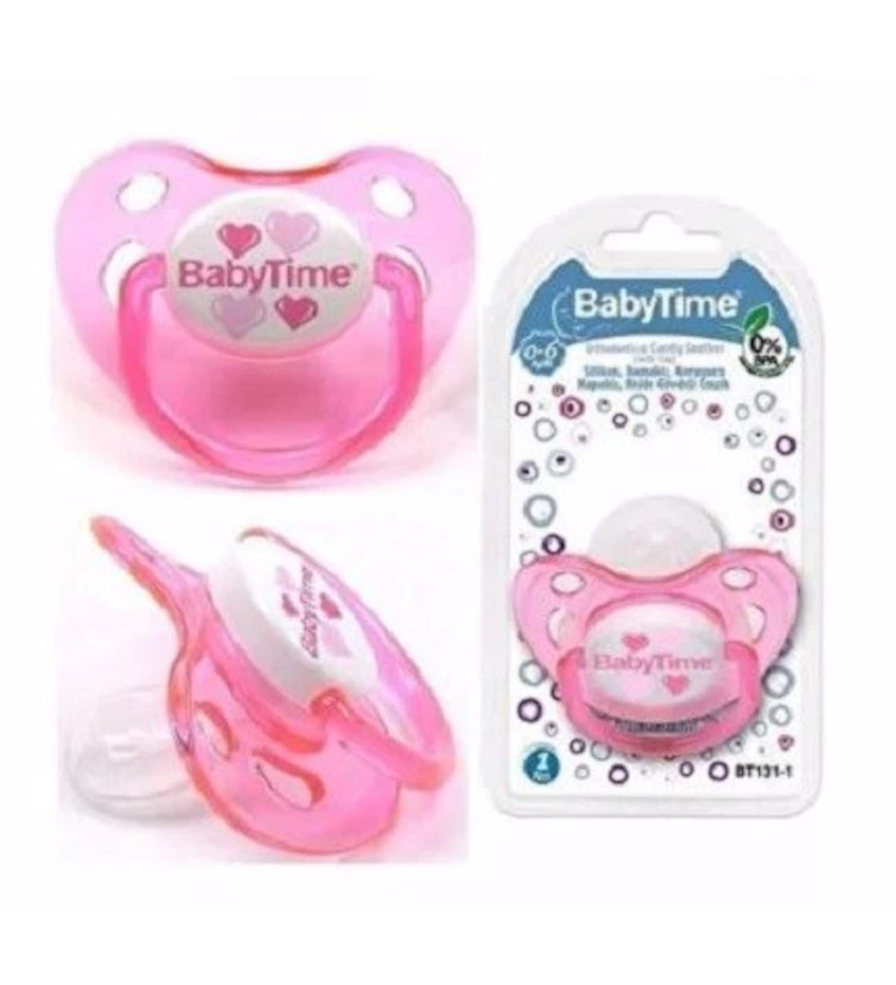 Baby Time 133 Emzik Silikon Damaklı Akide Gövde Koruyuculu No: 3