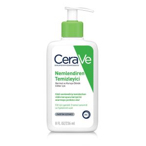Cerave Nemlendirici Temizleyici 236 ml + Cerave Nemlendirici Krem Kuru ve Çok Kuru Ciltler 50 ml