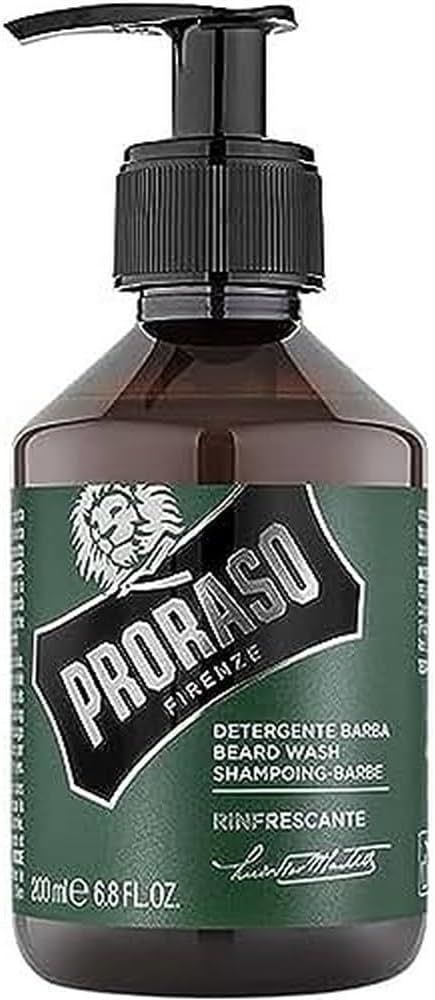 Proraso Beard Wash Shampoing Rinfrescante Sakal Şampuanı 200 ml