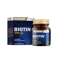 NUTRAXIN BIOTIN 5000 MCG 30 TABLET