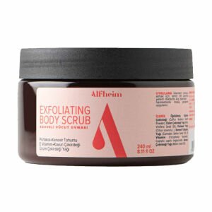 Alfheim Exfoliating Body Scrub Kahveli Vücut Ovması 240 ml
