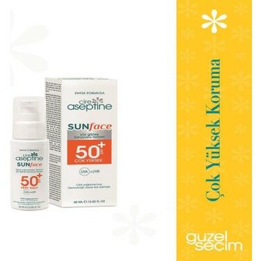 Cire Aseptine Yüz Güneş Koruyucu Krem SPF50+ 60 ml