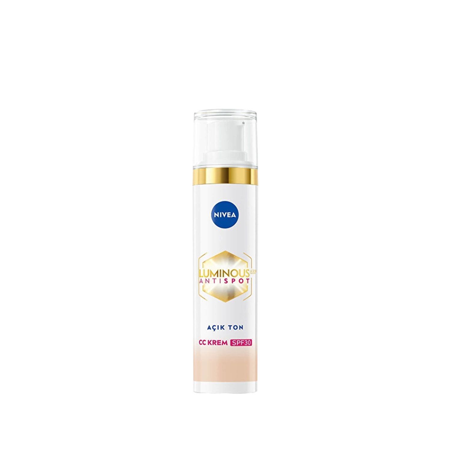 Nivea Luminous Koyu Leke Karşıtı CC Krem Açık Ton 40 ml