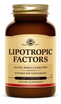 SOLGAR LIPOTROPIC FACTORS 100 TABLET