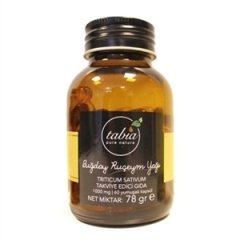 Tabia Buğday Ruşeym Yağı 1000mg-60 Yumuşak Kapsül