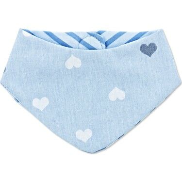 Babyjem Yenidoğan Fular Önlük - Mavi