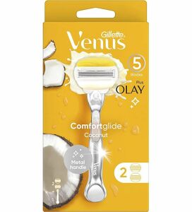 Gillette Venus Comfortglide Olay Kadın Tıraş Makinesi + 2 Yedek Tıraş Bıçağı
