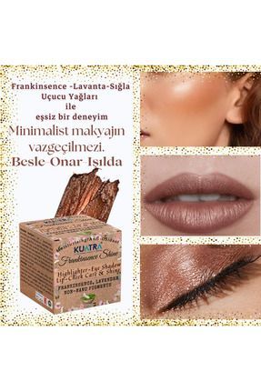 Kuatra Frankinsence Shine Nemlendirici Antioksidan Işıltı Veren Allık Ruj Doğal İçerik Göz Farı