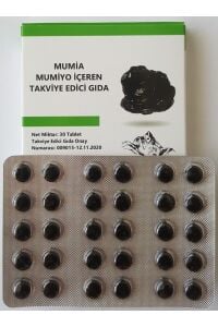 Mumia Mumiyo İçeren Takviye Edici Gıda 30 Tablet