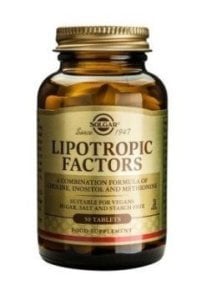 SOLGAR LIPOTROPIC FACTORS 50 TABLET