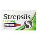 Strepsils Herbal Kara Mürver Aromalı 16 Pastil
