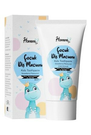 Homm Life Çocuk Diş Macunu Çilek Aromalı 50 ml