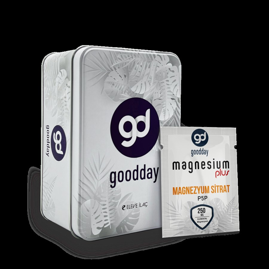Goodday Magnesium Plus Sitrat + P5P 60 Saşe