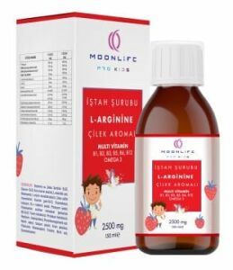 Moonlife İştah Şurubu L-Arginine Çilek Aromalı 150ml