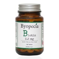 BYOPECIA BIOTIN 2.5 MG 60 TB