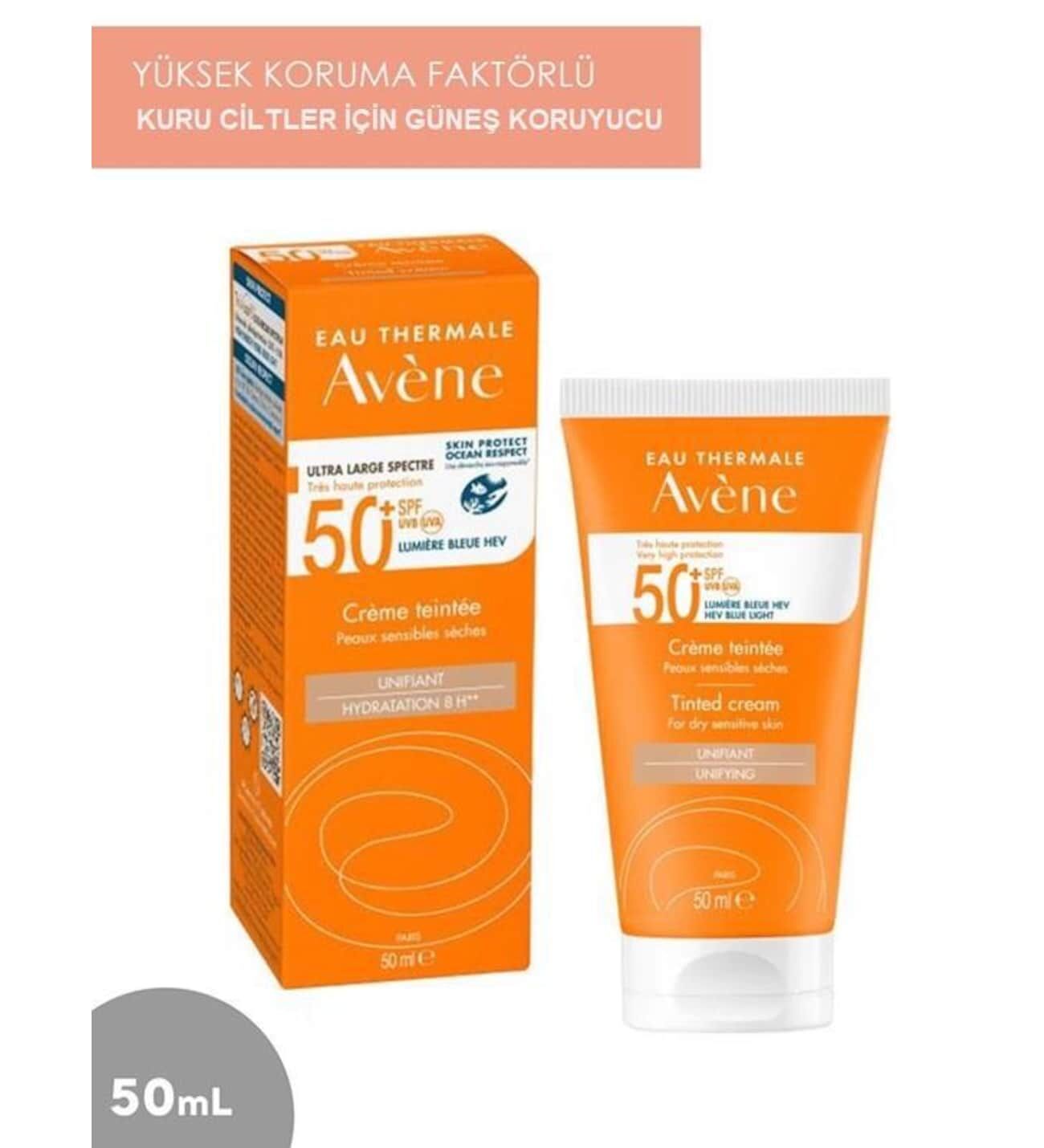 Avène Ultra Broad Spectrum Tinted Cream SPF50+ 50 ml