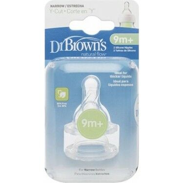 Dr. Brown's 9+ Y-Cut Biberon Başlığı İkili