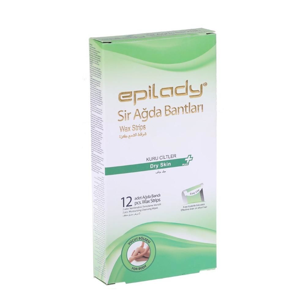 Epilady Sir Ağda Bantları Kuru Ciltler 12'li