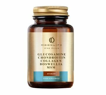 Moonlife Glucosamine Chondroitin Collagen Boswellia Msm 60 Tablet