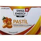 Swiss Bork Portakal Aromalı & C Vitamini 24 Pastil